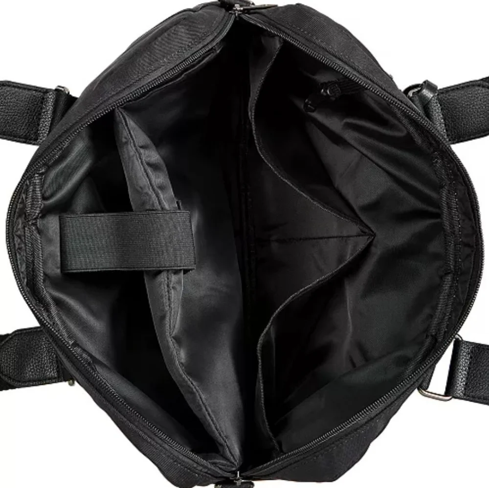 Alfani Alfatech Briefcase Laptop Bag For Travel or Work Black NWT